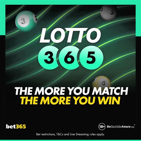 bet365 lotto winners|Bet365 Lotto365: How To Play & Win £100,000.